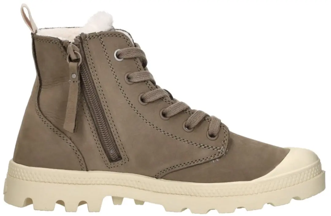 Palladium Pampa Hi Zip WL Brown Wandelschoenen Dames