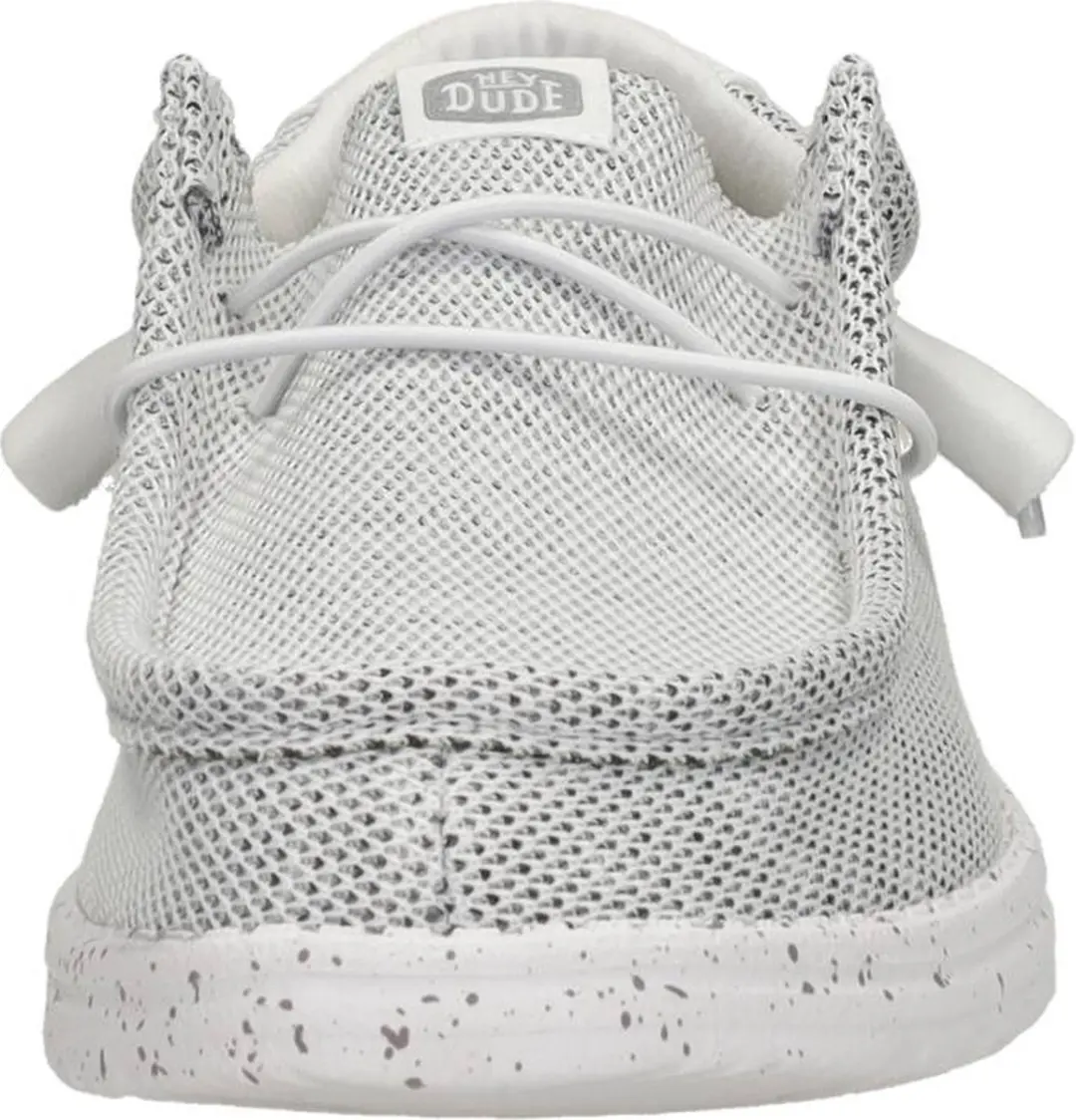 HEYDUDE Wally Sox Instappers grijs Canvas - Maat 42 - afbeelding 6 van 6