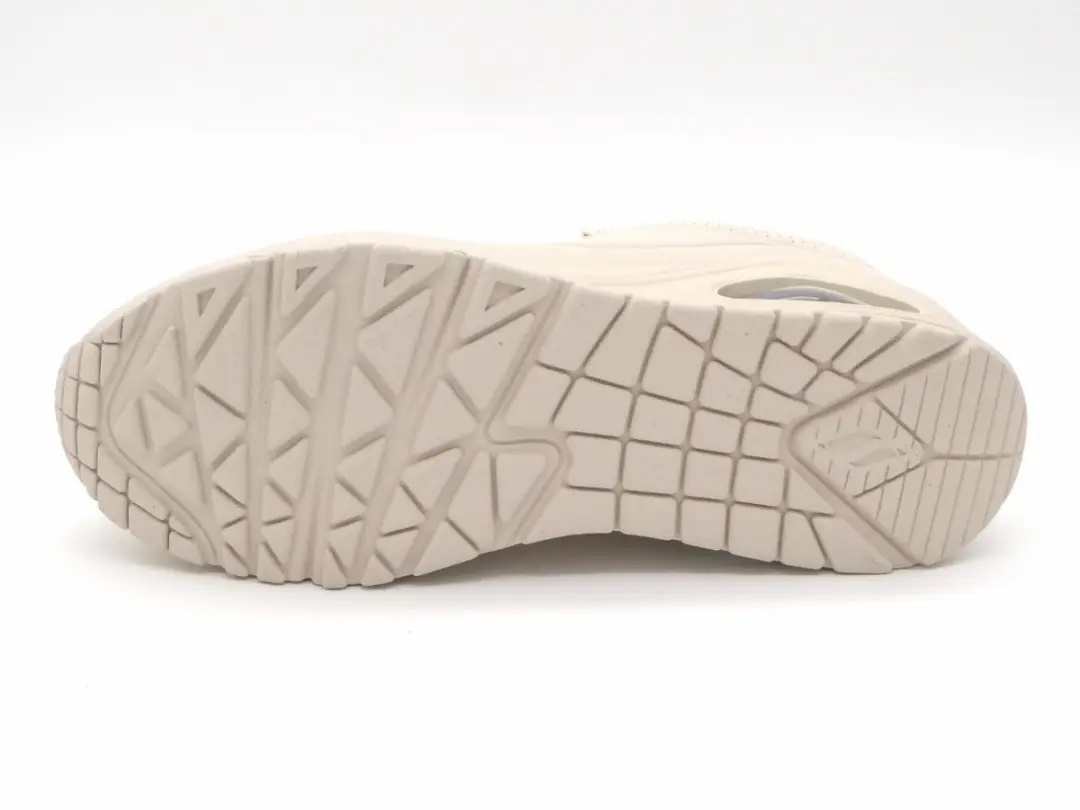 Skechers Uno Stand On Air Dames Sneakers - Crème
