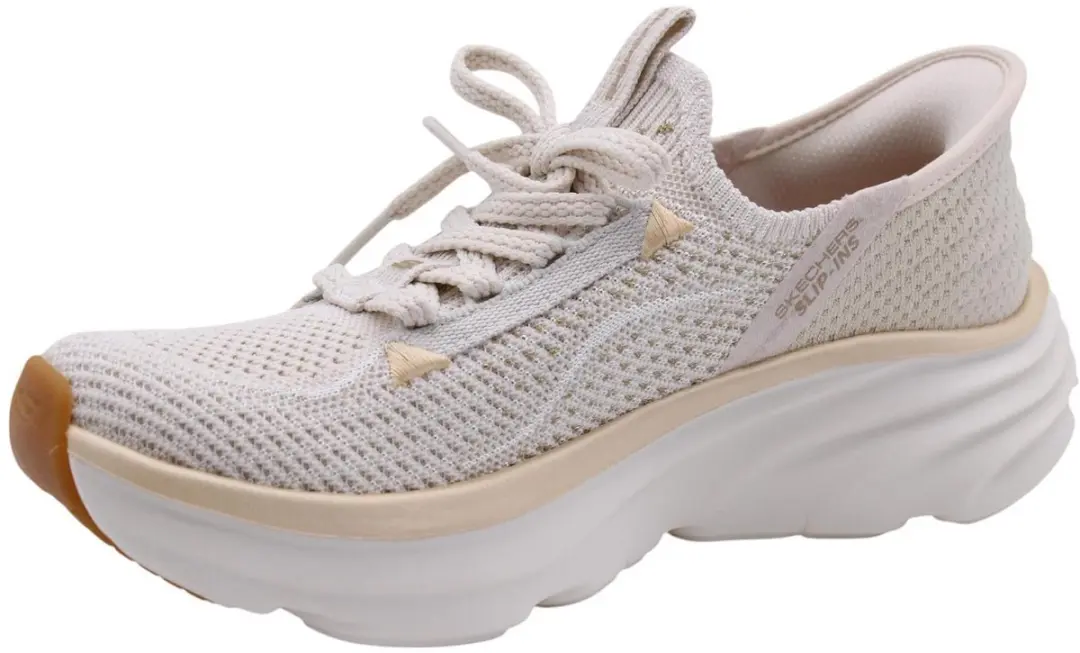 Skechers Slip-Ins D'lux Vapor Evening Glow Sneakers 38 - Beige