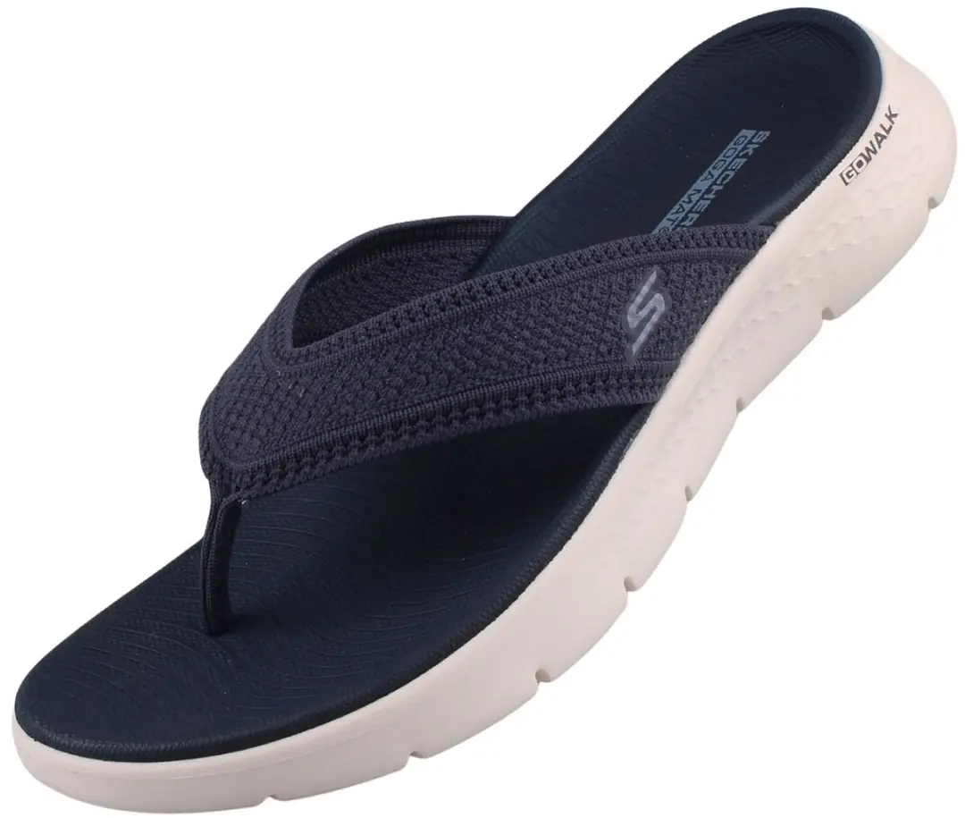 Skechers Go Walk Flex Holly Teenslipper 41 - Blauw - afbeelding 2 van 6
