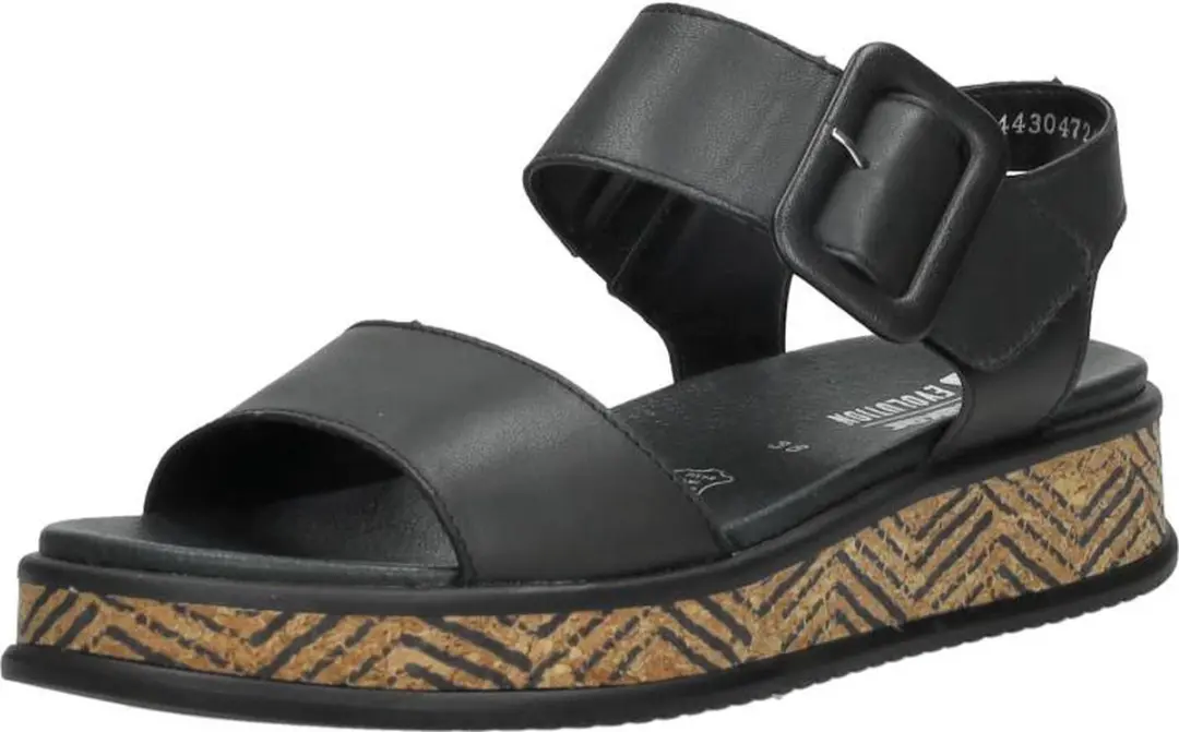 Rieker Dames Sandalen 38 - Zwart