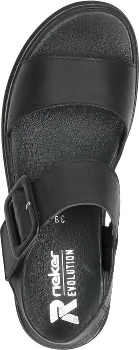 Rieker Dames Sandalen 38 - Zwart