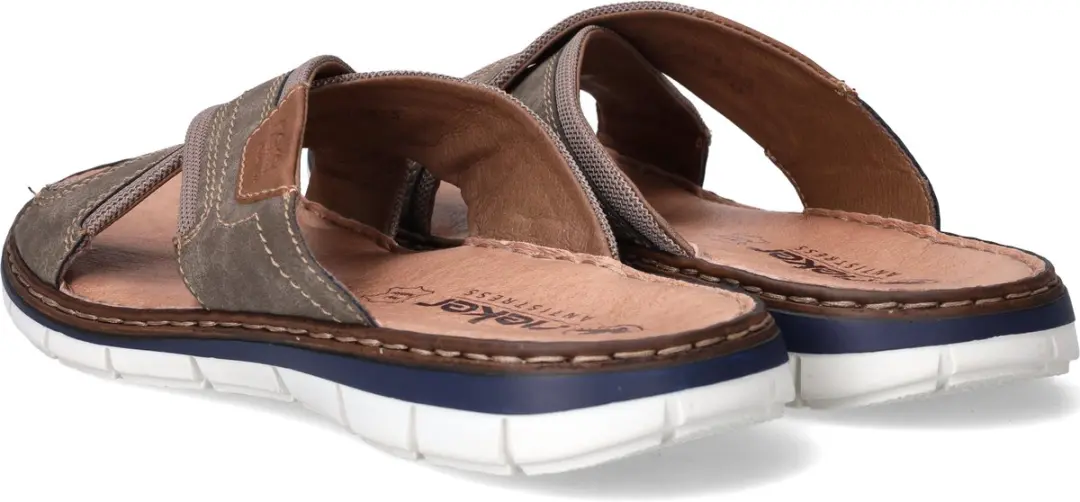 Rieker 25182 Slipper - 45 - Taupe