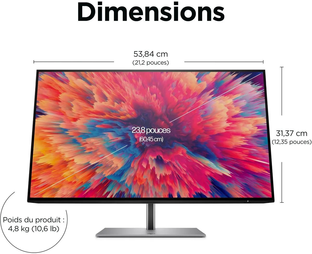 HP Z24Q G3 Full HD Monitor 24 inch - 4Q8N4AA#ABB