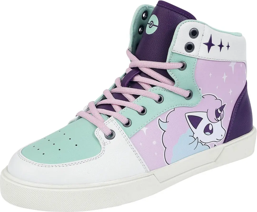 Pokémon Galar-Ponita Dames Hoge sneakers