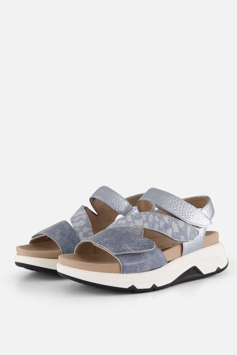 Gabor Rollingsoft Sandalen 217515 - Blauw - Maat 38