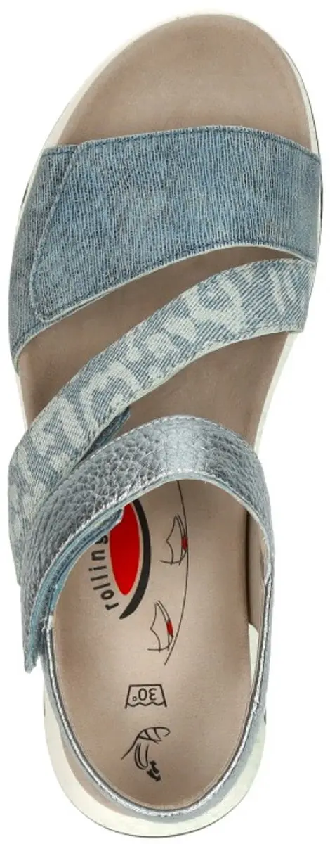 Gabor Rollingsoft Sandalen 217515 - Blauw - Maat 38