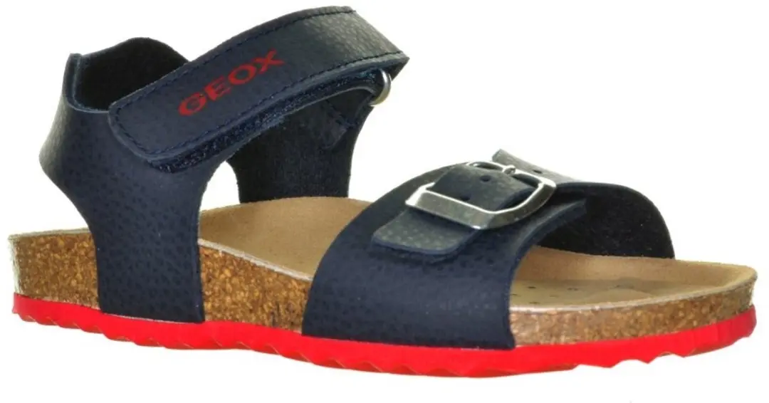 Geox Sandalen Blauw Rode Zolen maat 24