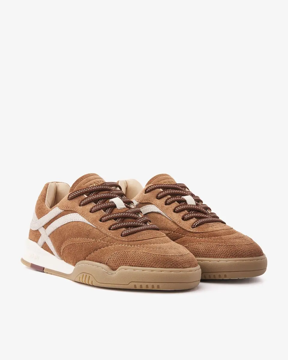 VIA VAI Kris Dante Sneakers Dames - Leer/Suède Cognac 41