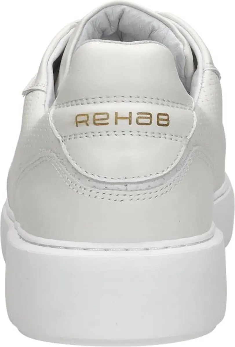 Rehab Taylor Lthr Prf Veterschoenen Laag - wit - Maat 45 - afbeelding 5 van 6