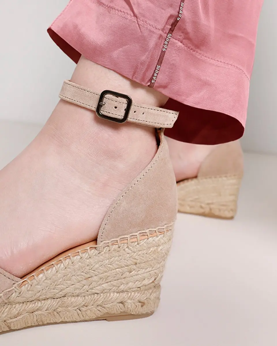 VIA VAI Flora Braid Espadrilles - Sierra Noisette - Maat 38 - afbeelding 6 van 6