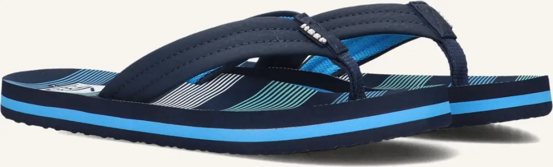 Reef Kids Ahideep Sea Stripes Teenslipper 36 - Blauw - afbeelding 6 van 6