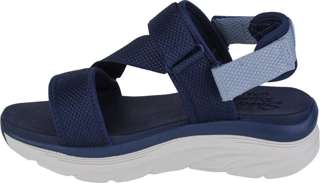 Skechers D’Lux Walker Kind Mind Vrouwen Sandalen 41 - Marineblauw - afbeelding 2 van 5
