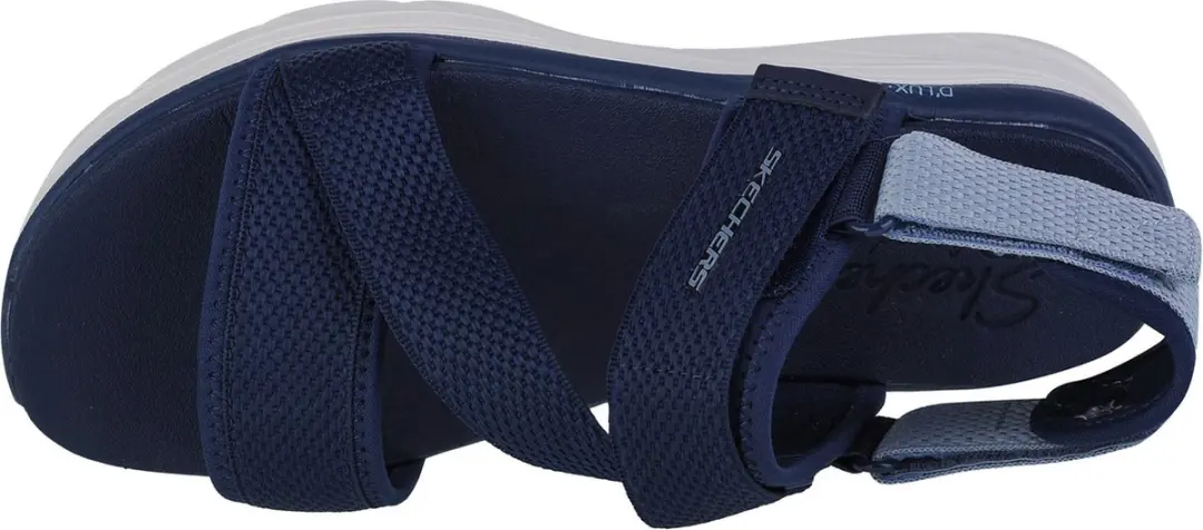Skechers D’Lux Walker Kind Mind Vrouwen Sandalen 41 - Marineblauw - afbeelding 3 van 5