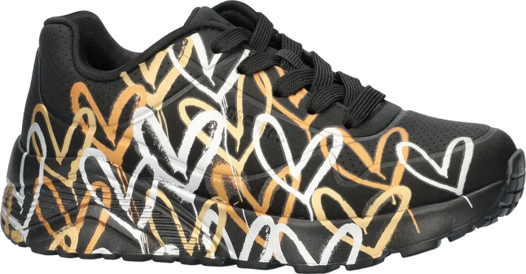 Skechers Uno Lite Metallic Love Meisjes Sneakers - 31