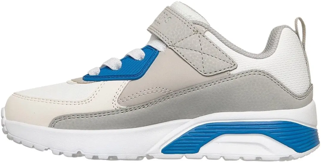 Skechers Uno Lite Revival Edge Sneakers Junior 34 - Wit/Grijs/Blauw