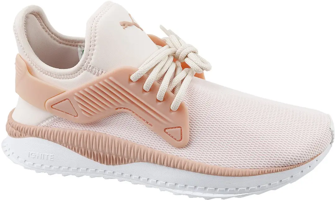 Puma Tsugi Cage Jr   365962-03, Vrouwen, Beige, Sneakers maat: 37.5 EU