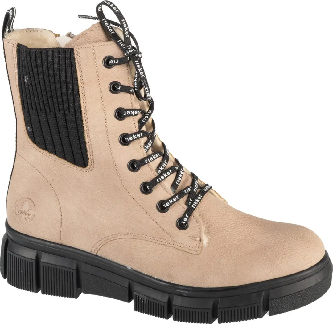 Rieker Booties X3414, Vrouwen, Beige, Laarzen, maat: 37