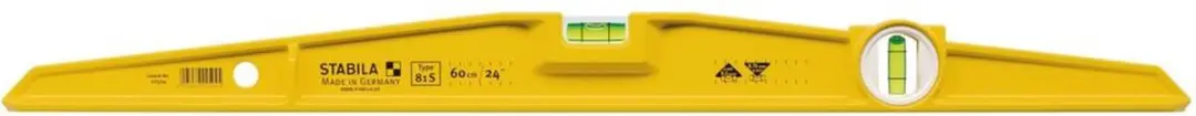 Stabila 81S Torpedo Waterpas 40cm - Geel - afbeelding 3 van 6