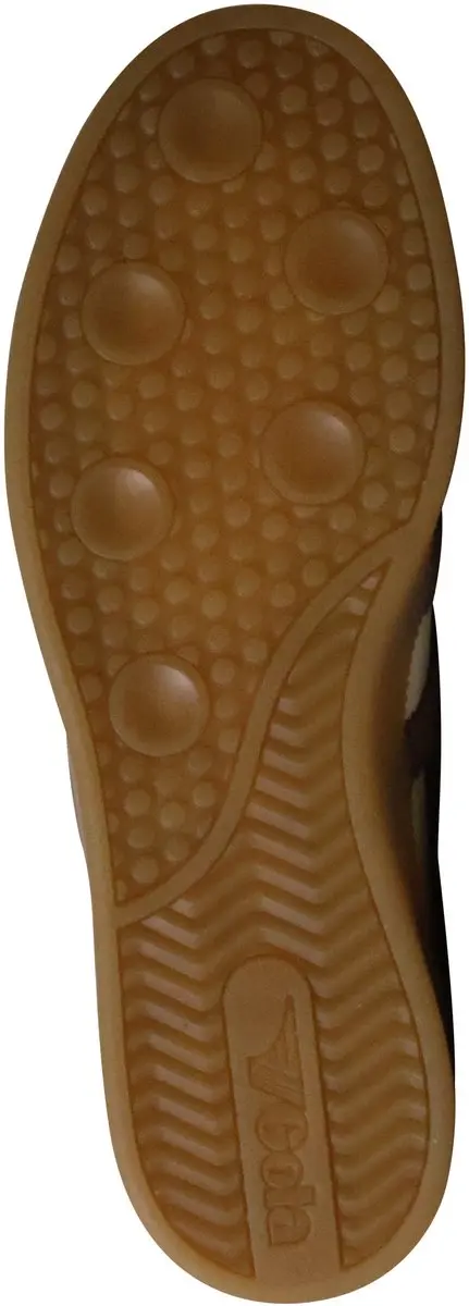 Gola Viper Leather CMB744 Baskets - 43 - Off White/Bone/Otter/Gum