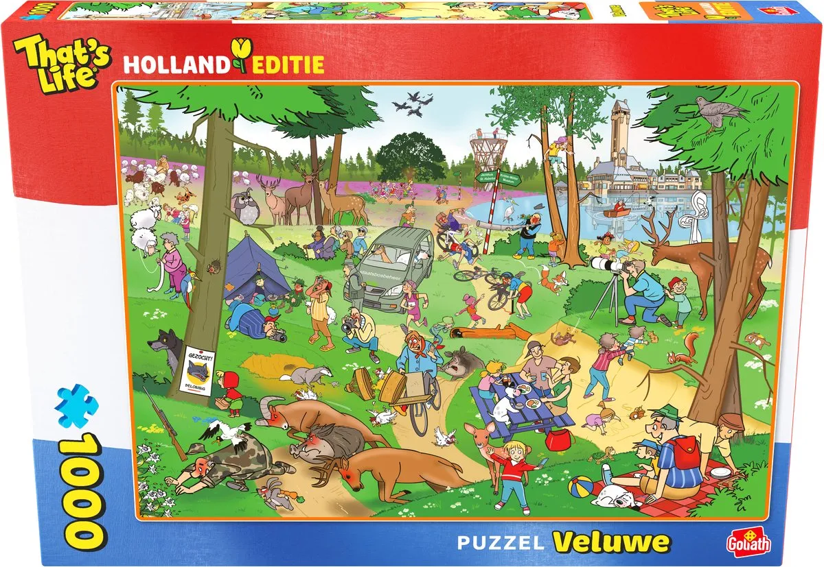 Goliath That's Life De Veluwe Legpuzzel 1000 Stuks