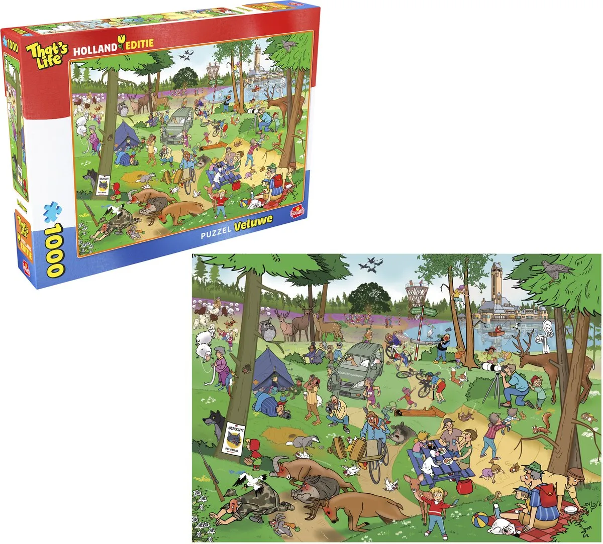 Goliath That's Life De Veluwe Legpuzzel 1000 Stuks - 68x48cm