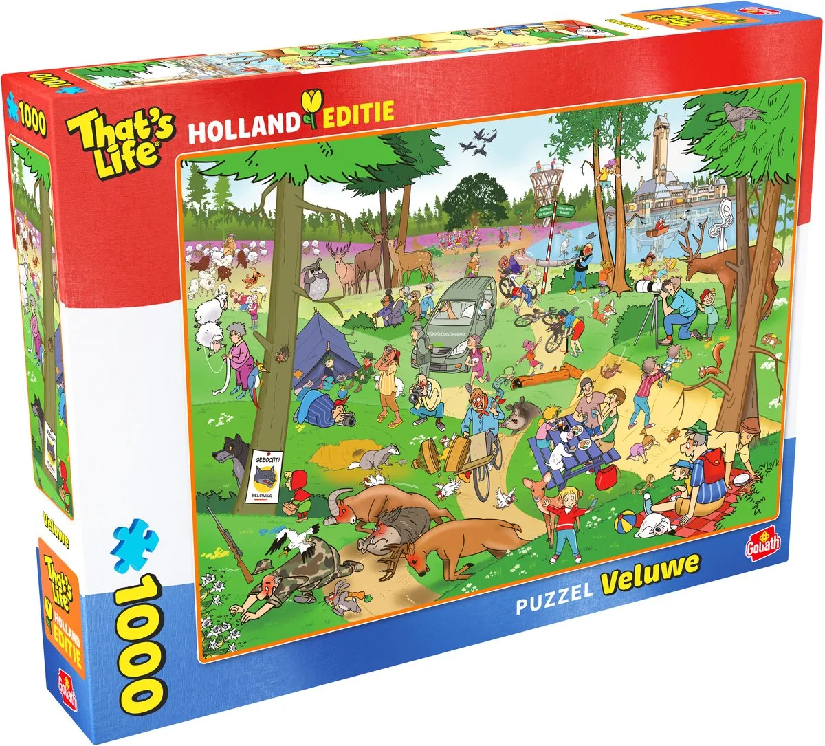 Goliath That's Life De Veluwe Legpuzzel 1000 Stuks - 68x48cm