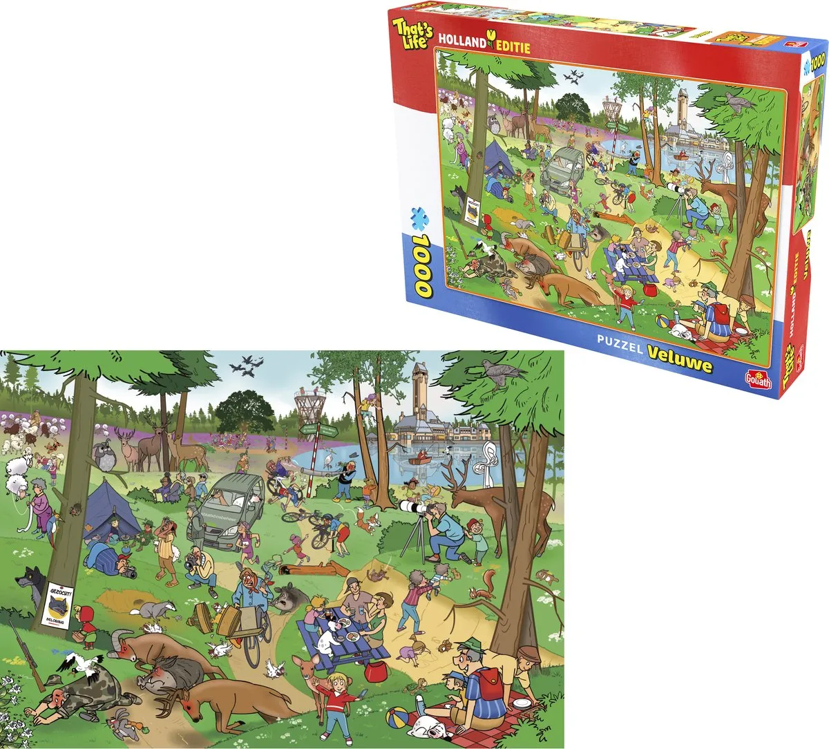 Goliath That's Life De Veluwe Legpuzzel 1000 Stuks - 68x48cm