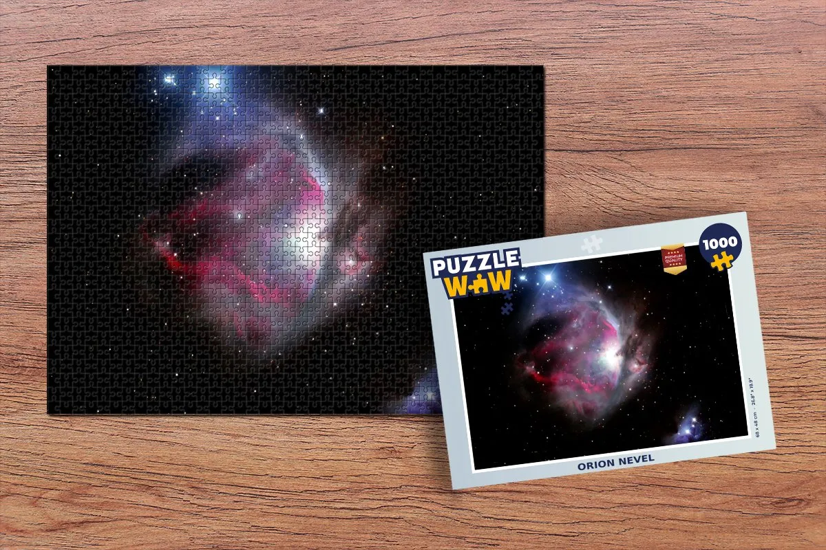 PuzzleWow Orion Nevel Legpuzzel 1000 Stuks - Multicolor