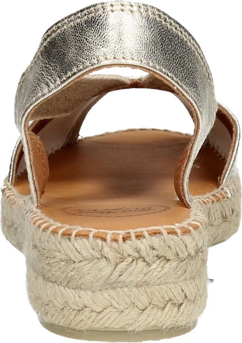 Toni Pons Etna Dames Espadrilles - Platinum - Maat 38 - afbeelding 6 van 6