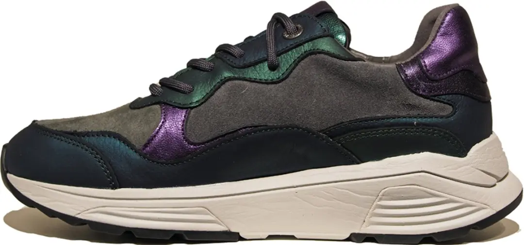 Xsensible Rainbow Sneakers Dames - Groen - Maat 38
