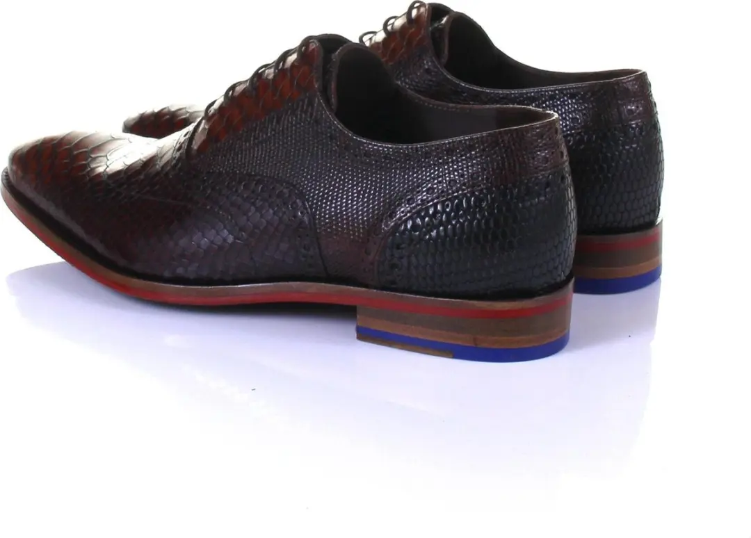 Floris van Bommel Nette Schoenen 19104 - Cognac - Maat 41