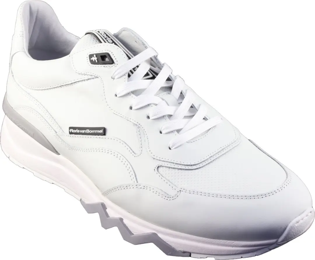 Floris van Bommel Sfm-10136 Lage Sneakers - Wit - Maat 44
