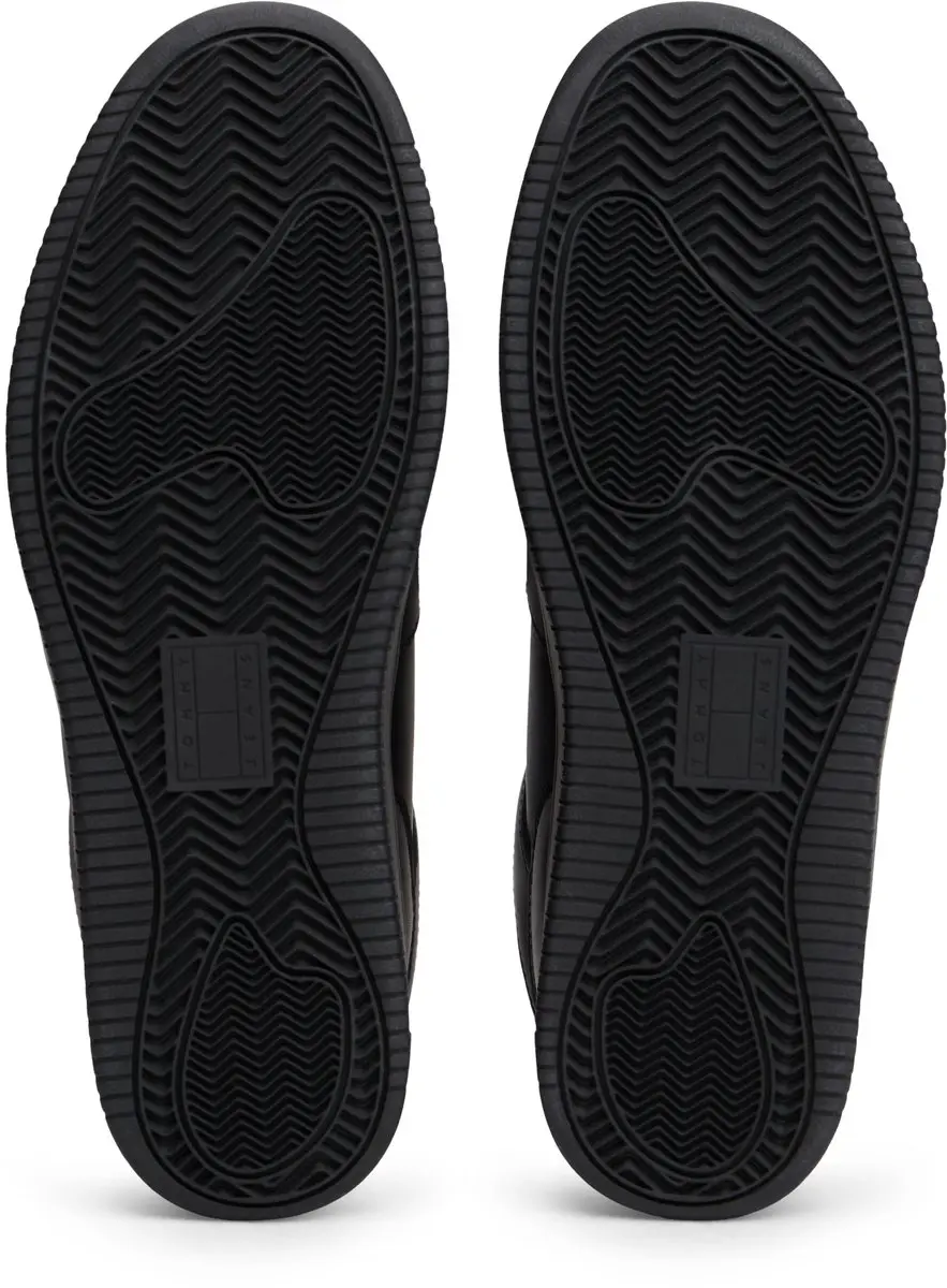 Tommy Hilfiger Retro Basket Ess EM0EM01395-BDS Heren Sneakers - Zwart