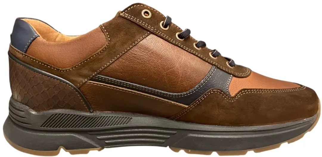 Australian 15.1682.01-D43 Heren Sneakers - Maat 47 - Bruin