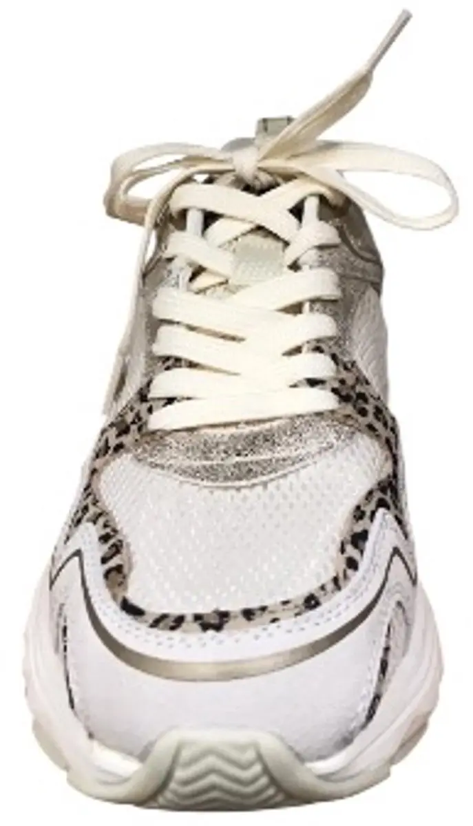 Maruti Novi Leather Beige Leopard Sneakers 41