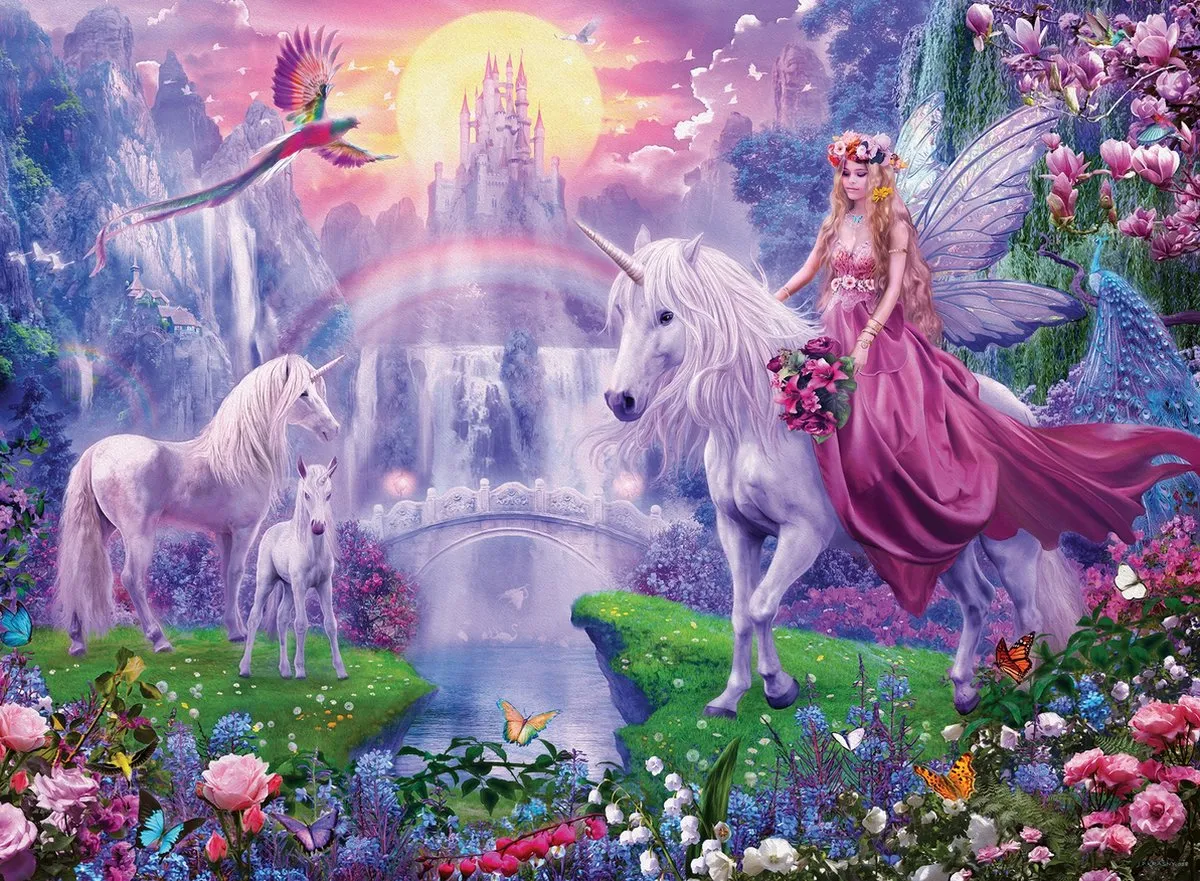 Ravensburger Magische Eenhoornnacht Legpuzzel 200 Stuks - 129034
