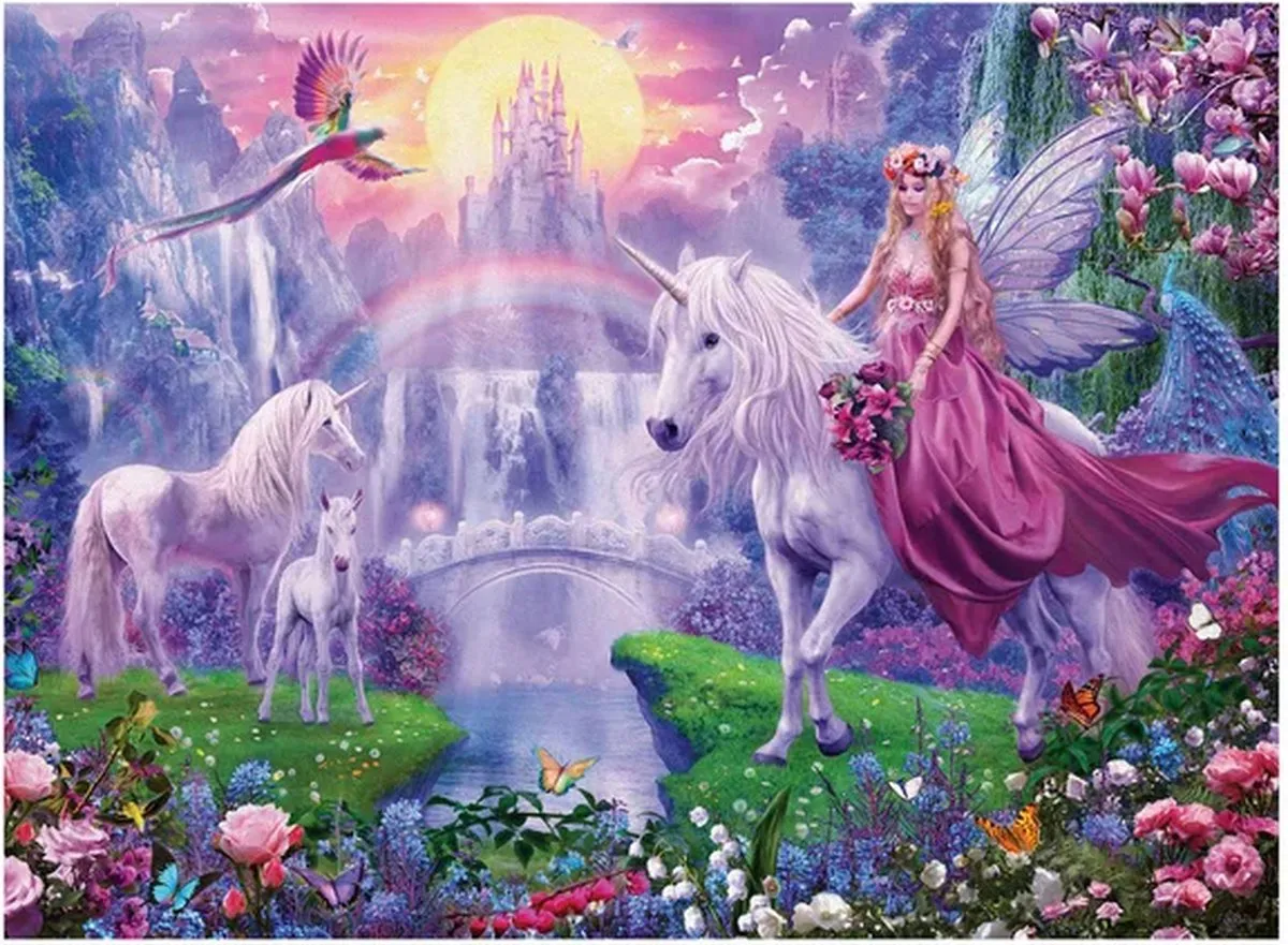 Ravensburger Magische Eenhoornnacht Legpuzzel 200 Stuks - 129034 - afbeelding 6 van 6