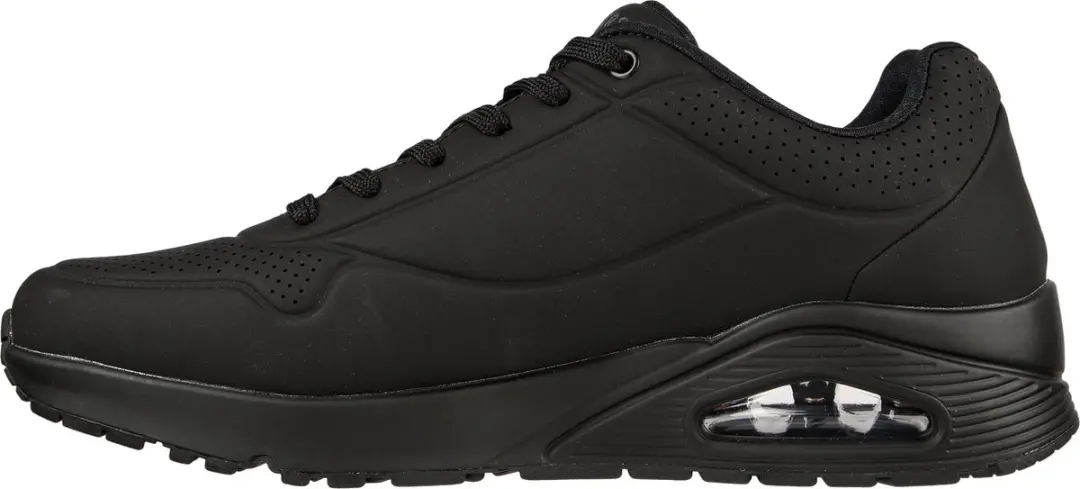 Skechers Uno Stand On Air Heren Sneakers - Zwart