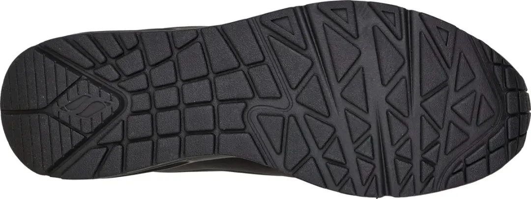 Skechers Uno Stand On Air Heren Sneakers - Zwart