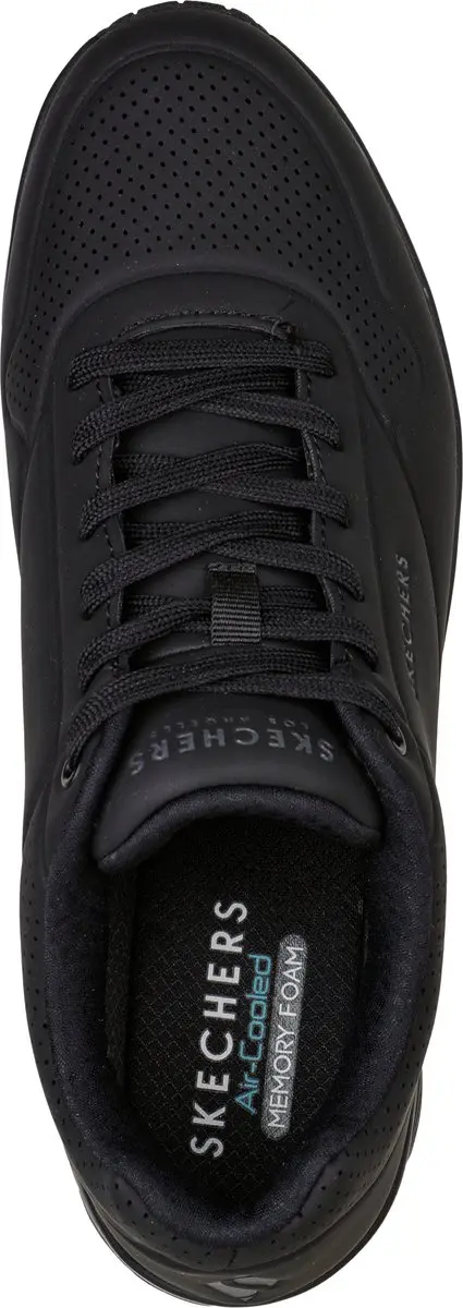 Skechers Uno Stand On Air Heren Sneakers - Zwart