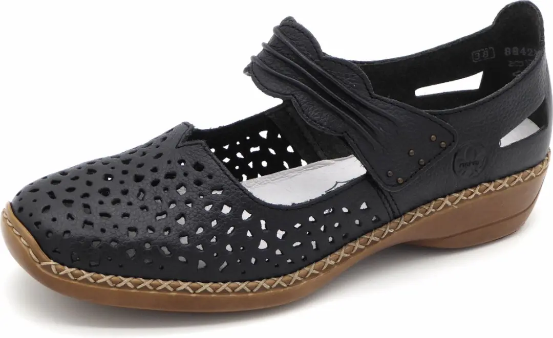 Dames Instappers & Ballerina's Rieker 41399-14 Blauw
