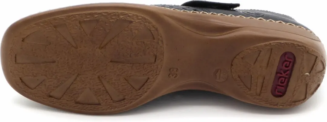 Rieker 41399 Bandschoenen Blauw - afbeelding 5 van 5