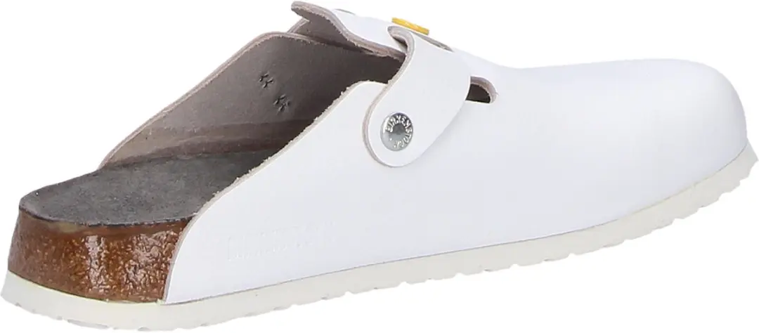 Birkenstock Heren Boston ESD Muil - Wit 47