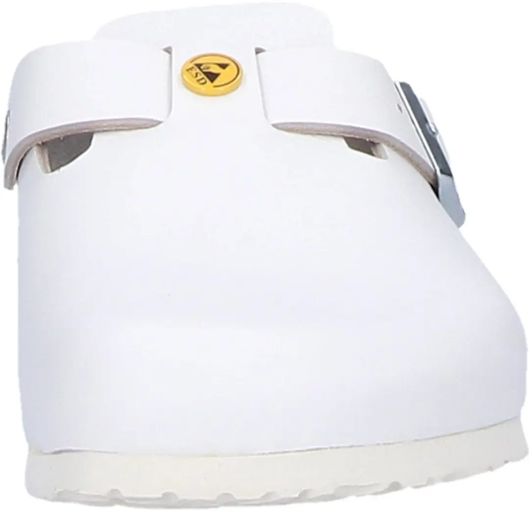 Birkenstock Heren Boston ESD Muil - Wit 47 - afbeelding 6 van 6