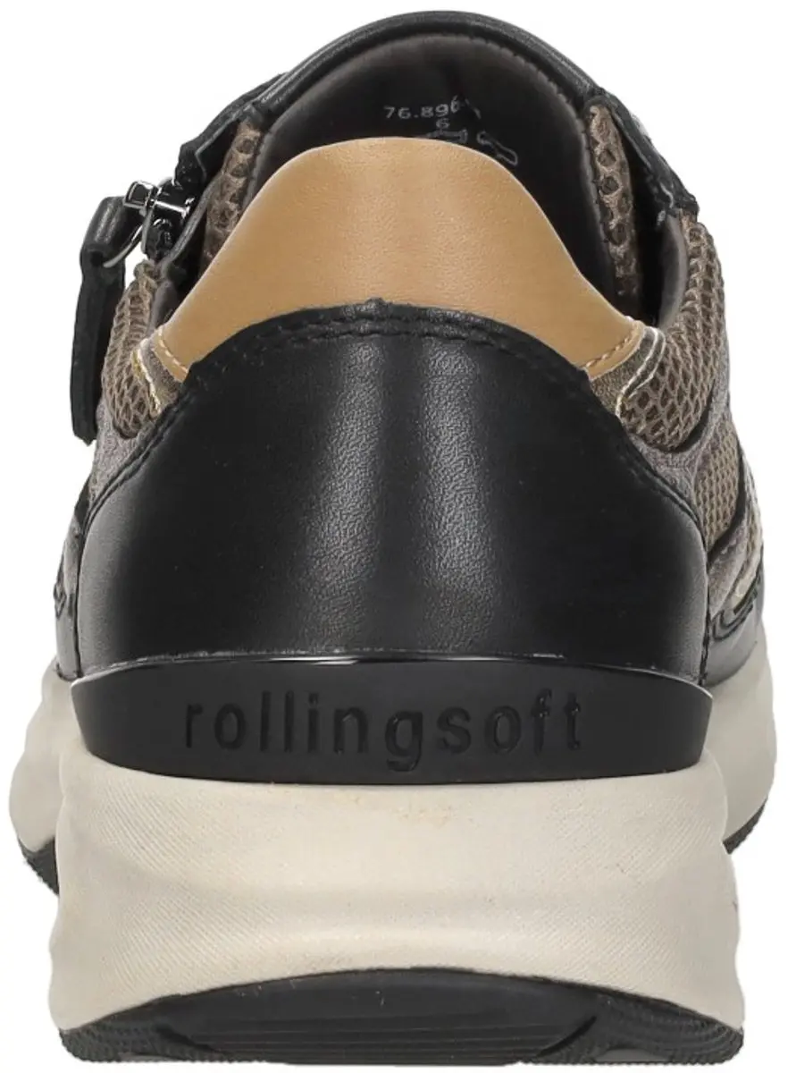 Gabor Rollingsoft Veterschoenen 41 - Zwart