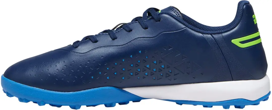 PUMA King Match TT Voetbalschoenen - Blauw/Groen/Wit - afbeelding 6 van 6