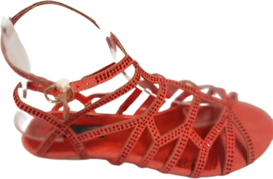 BLINK-SANDAL-801943-FAKE SUEDE-RED-40