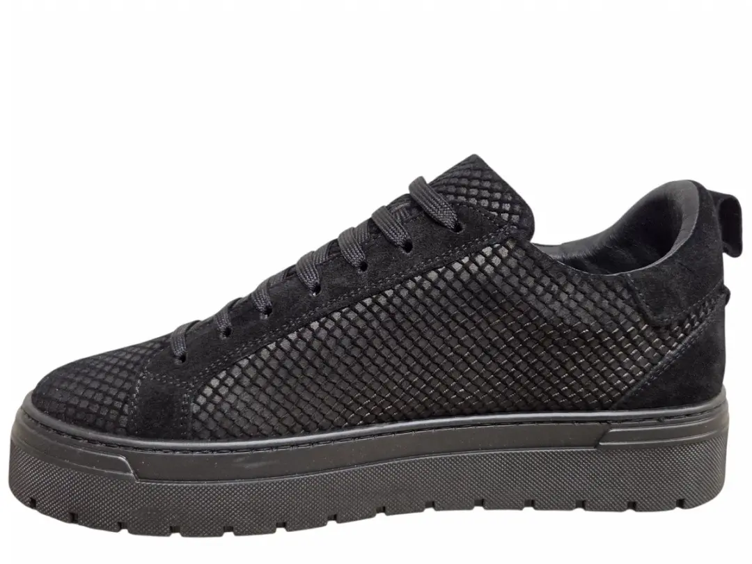 Antony Morato MMFW01934 9000 Black Sneakers - Zwart Suede - 45